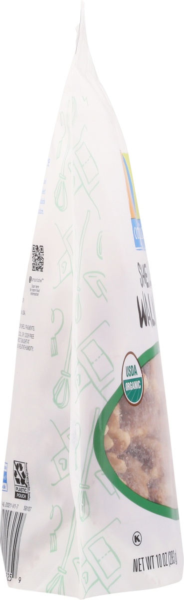 slide 2 of 9, O Organics O Orgnc Walnuts Shelled, 10 oz