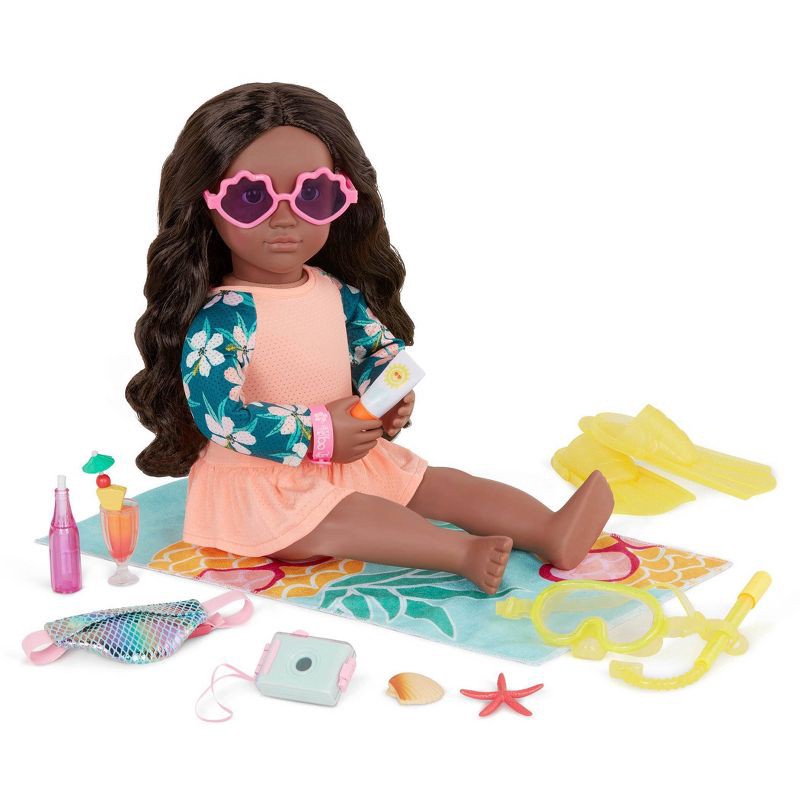 slide 3 of 5, Our Generation Sea the World Travel Accessory Set for 18" Dolls, 1 ct