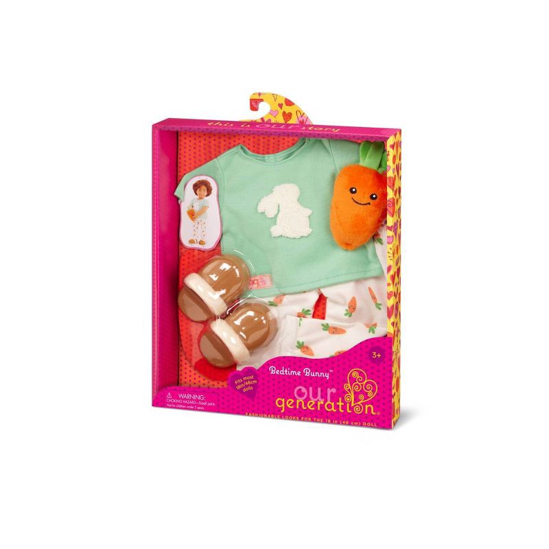 slide 5 of 5, Our Generation Bedtime Bunny Pajama Outfit for 18" Boy Dolls, 1 ct