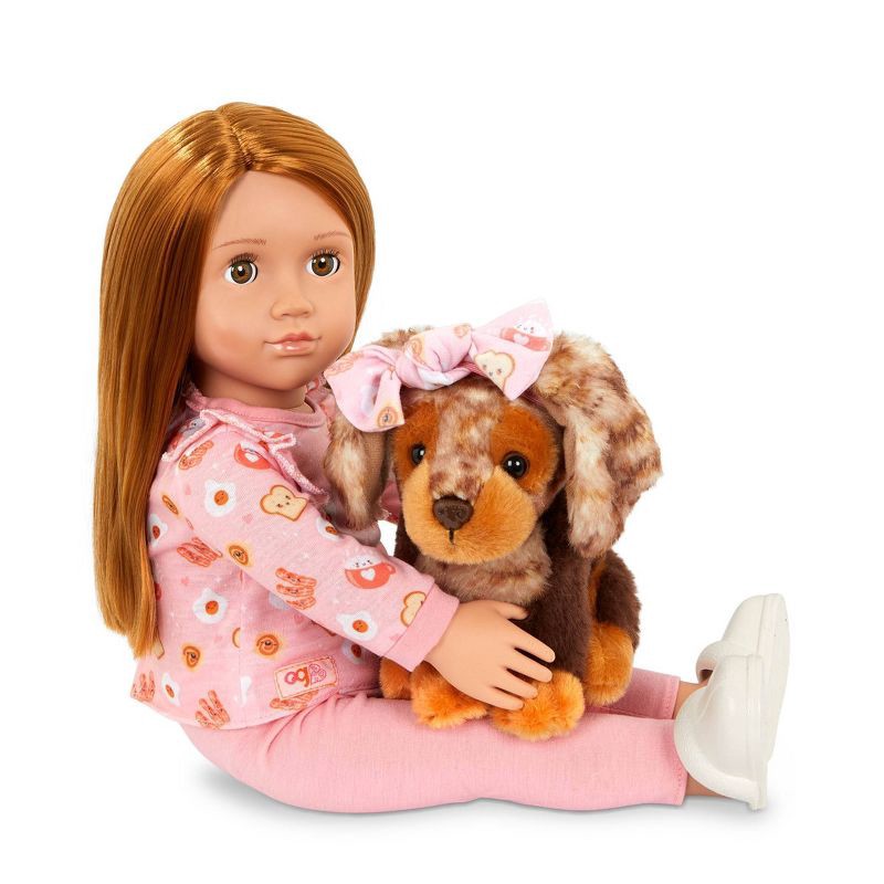 slide 5 of 7, Our Generation Claudia & Cinnamon 18" Matching Doll & Pet Set, 1 ct