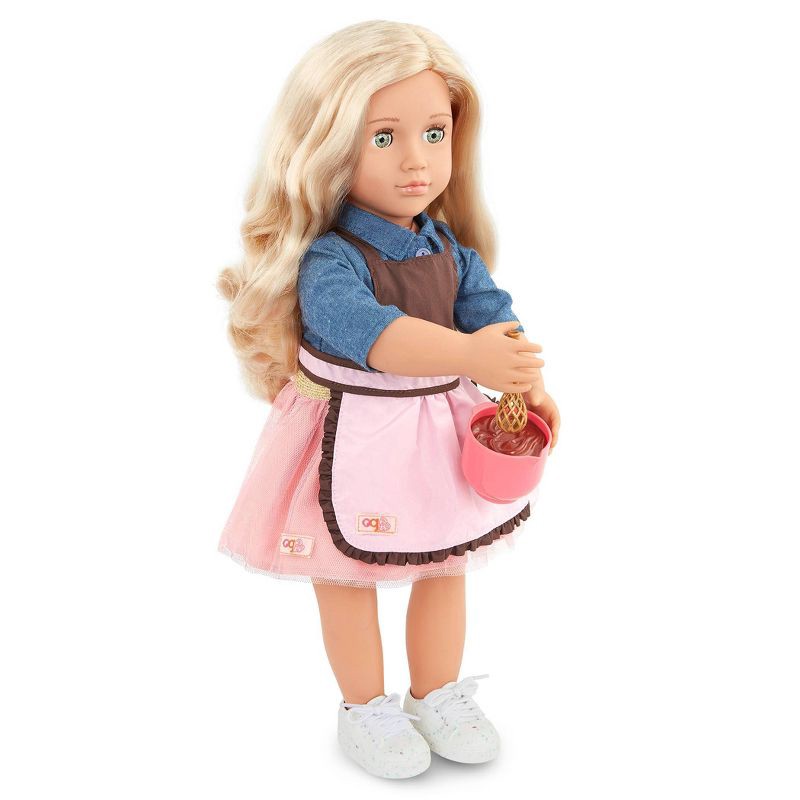 slide 4 of 6, Our Generation Let's Make Chocolate Baking Accessory Set for 18" Dolls, 1 ct