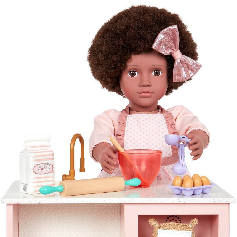 slide 3 of 5, Our Generation Jamila 18" Baking Doll, 1 ct