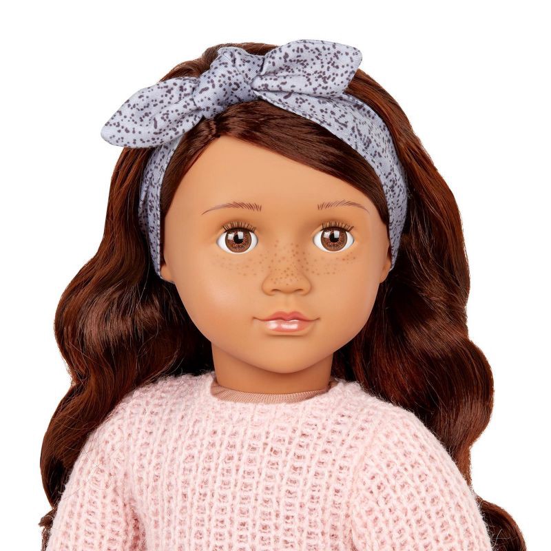 slide 4 of 8, Our Generation Coco Posable 18" Baking Doll & Storybook, 1 ct