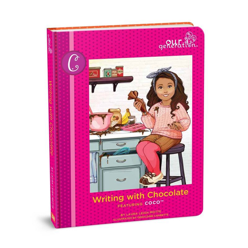 slide 7 of 8, Our Generation Coco Posable 18" Baking Doll & Storybook, 1 ct