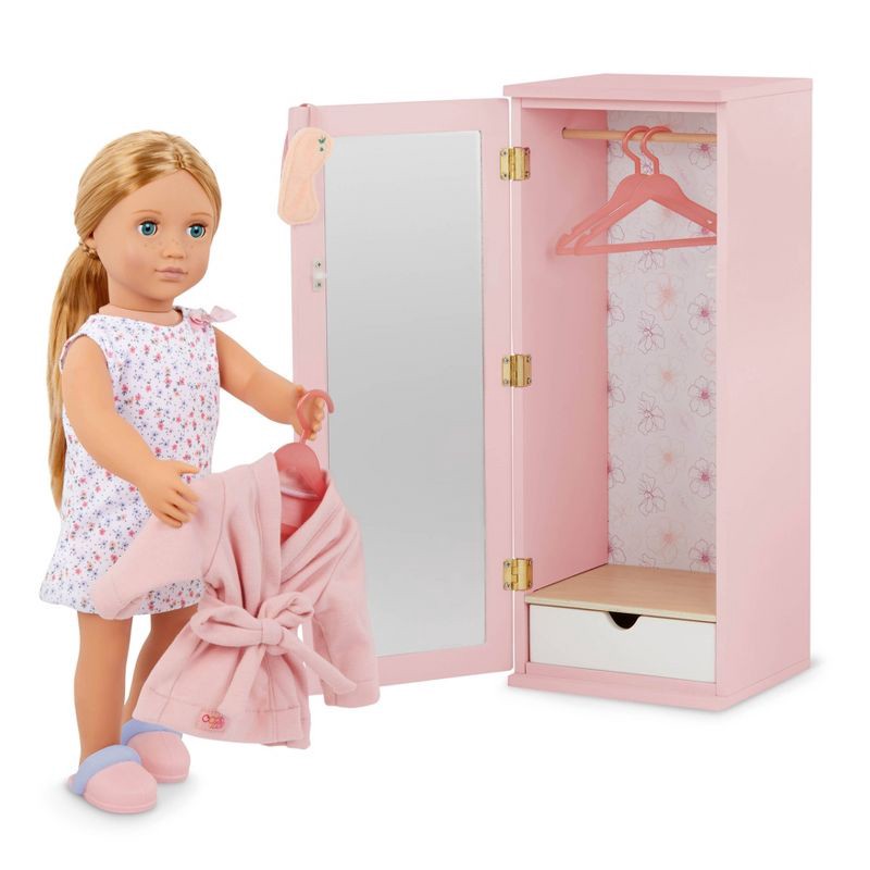 slide 3 of 6, Our Generation Fashion Closet & Outfit Accessory Set for 18" Dolls, 1 ct
