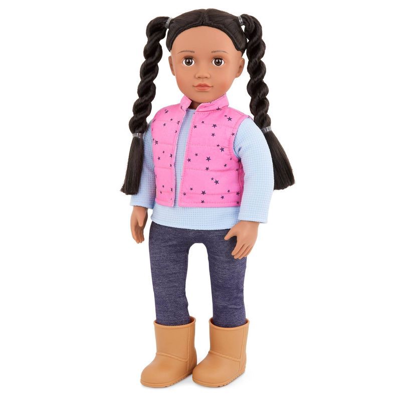 slide 2 of 5, Our Generation Trekking Star Vest Outfit for 18" Dolls, 1 ct