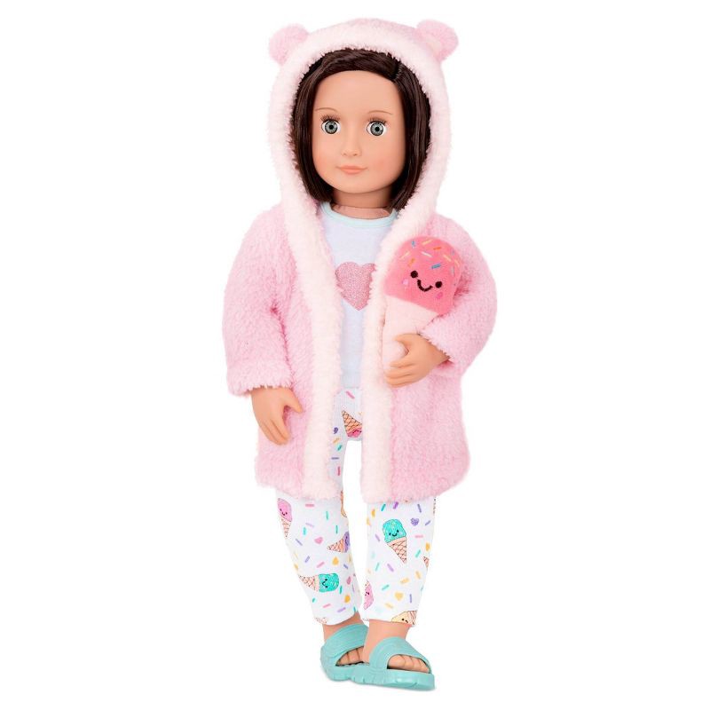 slide 2 of 4, Our Generation Ice Cream Dreams Pajama & Robe Outfit for 18" Dolls, 1 ct