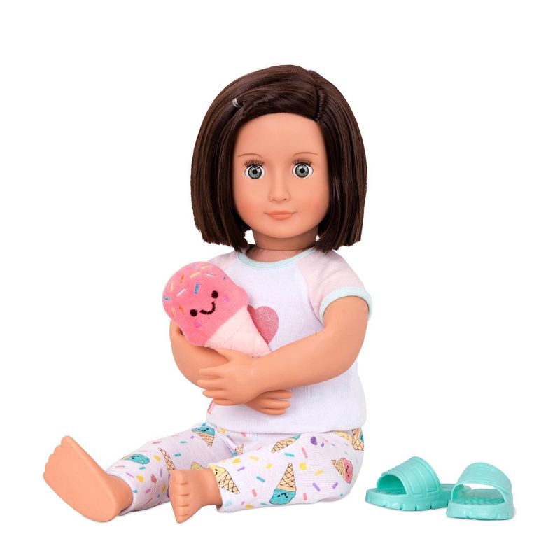 slide 3 of 4, Our Generation Ice Cream Dreams Pajama & Robe Outfit for 18" Dolls, 1 ct