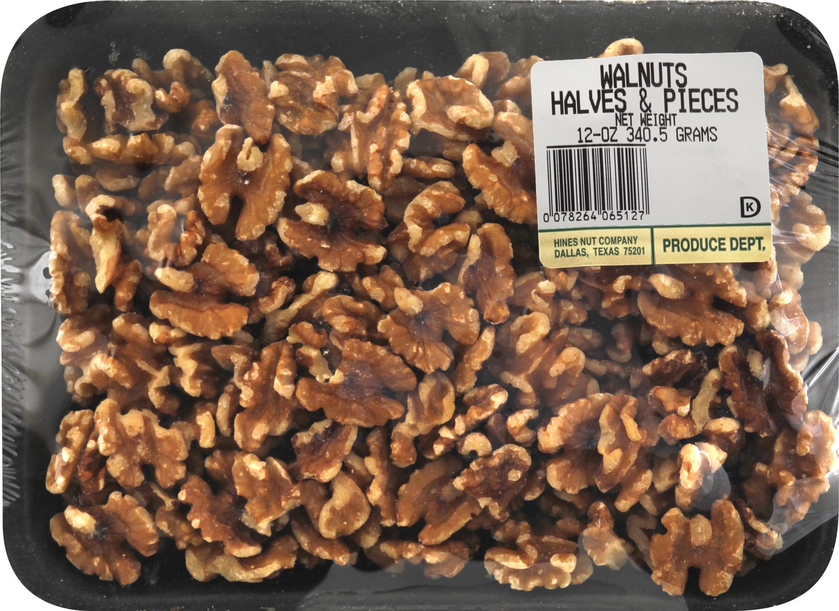 Hines Nut Halves & Pieces Walnuts per lb Shipt