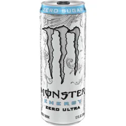 Monster Energy Zero Ultra Energy Drink - 12 fl oz Can