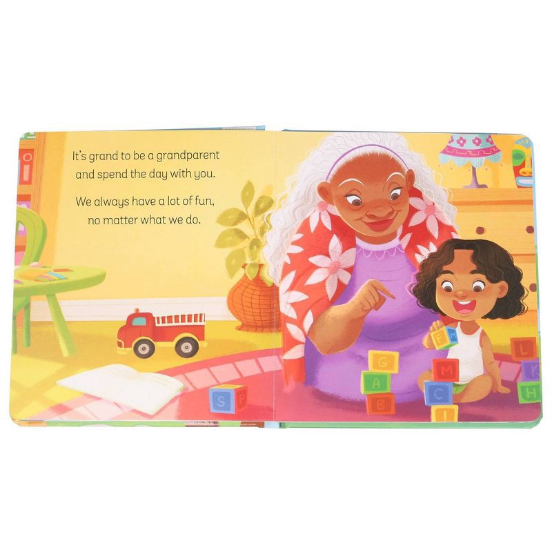 slide 4 of 6, Readerlink Grand to be a Grandparent - Target Exclusive Edition by Marilynn James (Board Book), 1 ct