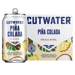 Cutwater Spirits Cutwater Pina Colada Cocktail - 4pk/355ml Cans