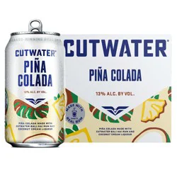 Cutwater Spirits Cutwater Pina Colada Cocktail - 4pk/355ml Cans