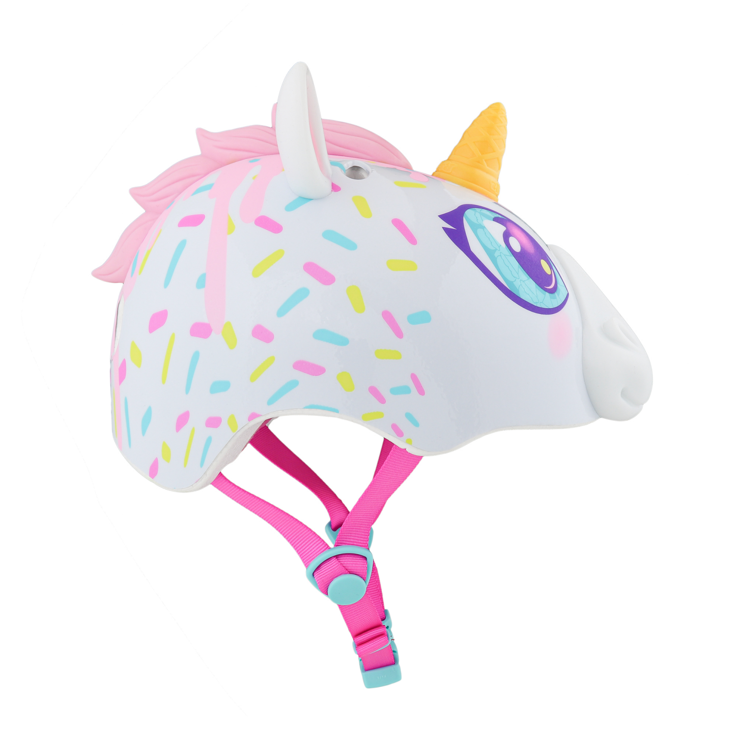 slide 2 of 3, Raskullz White Ages 5+ Super Unicone Bike and Skate Helmet 1 Each, 1 ct