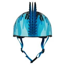 BELL Raskullz Blue Flames Mohawk Helmet Ages 5-8 Years