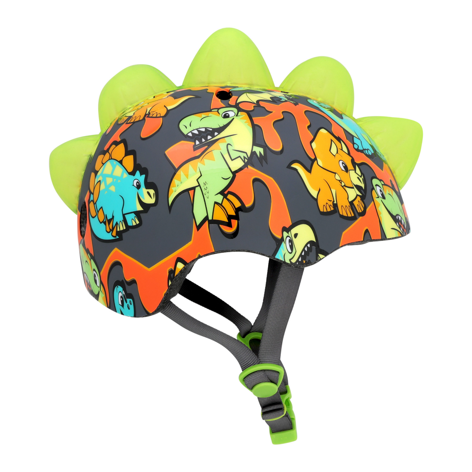 slide 3 of 4, BELL Raskullz Bike Helmet Fossil Hawk Grey, 1 ct