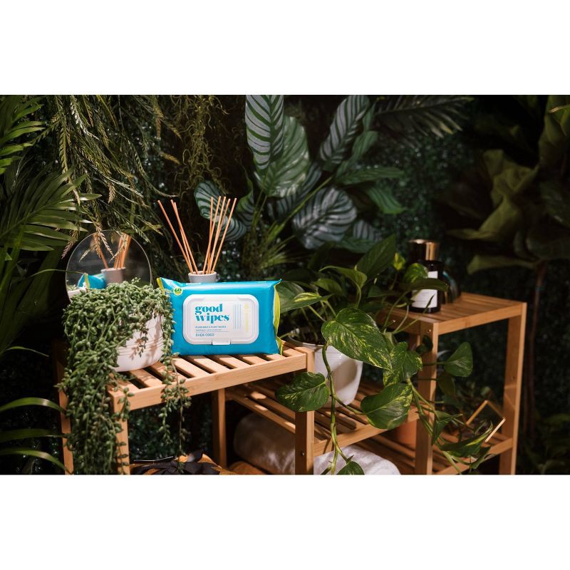 slide 6 of 9, Goodwipes Shea Coco Flushable Wipes - 2pk/60ct, 2 ct, 60 ct