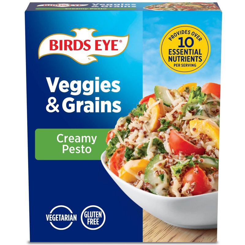 slide 1 of 1, Birds Eye Frozen Veggie & Grains Creamy Pesto - 13oz, 13 oz