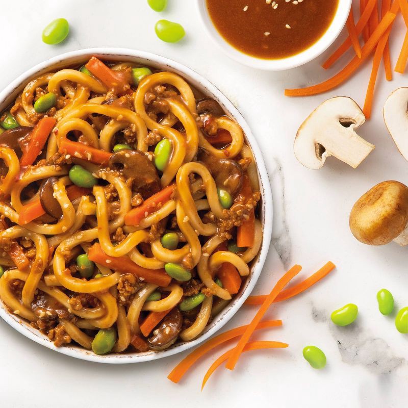 slide 2 of 5, Purple Carrot Vegan Frozen Plant-Based Be'f Udon Noodle Bowl - 10.75oz, 10.75 oz