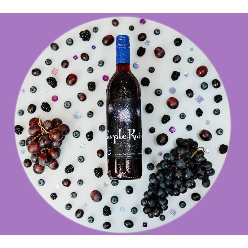 slide 3 of 4, Purple Rain Concord Red Wine - 750ml Bottle, 750 ml
