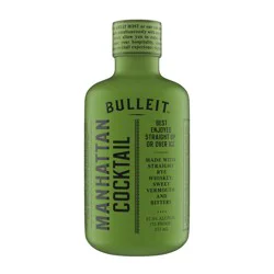 Bulleit Bourbon Manhattan Ready To Drink - 375ml Bottle