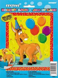 Unique Industries Deluxe Festive Donkey Game