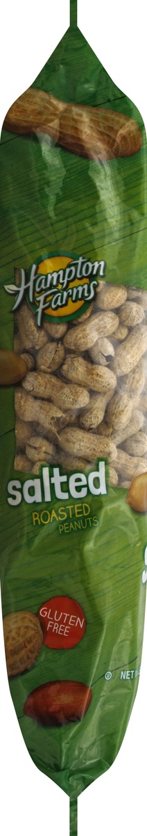 slide 5 of 7, Hampton Farms Salted Roasted Peanuts in Shell (Bulk), 16 oz