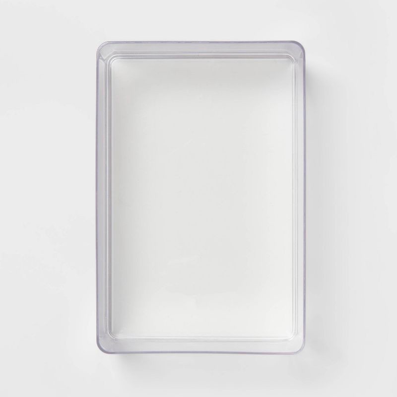 Large Plastic Bathroom Tray Clear - Brightroom™ : Target