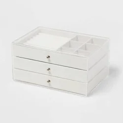 3 Drawer Acrylic Accessory Organizer - Brightroom™