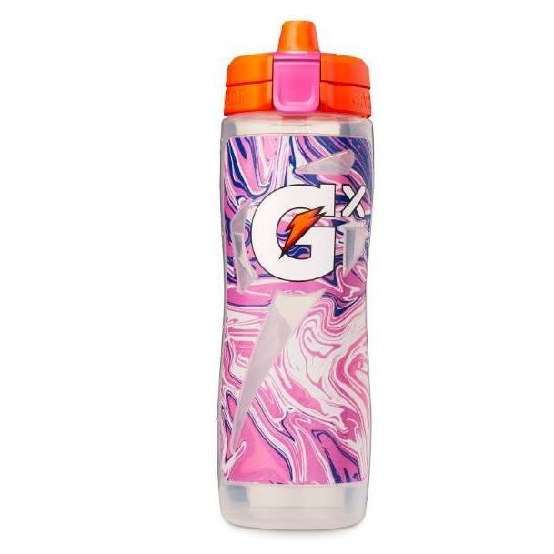 slide 1 of 4, Gatorade 30oz GX Water Bottle - Marble Pink, 30 oz