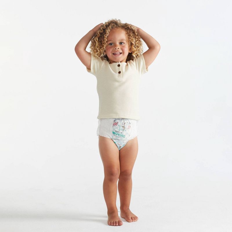 The Honest Company Clean Conscious Training Pants Let's Color & See Me  Rollin' - Size 4T-5T - 32ct 32 ct