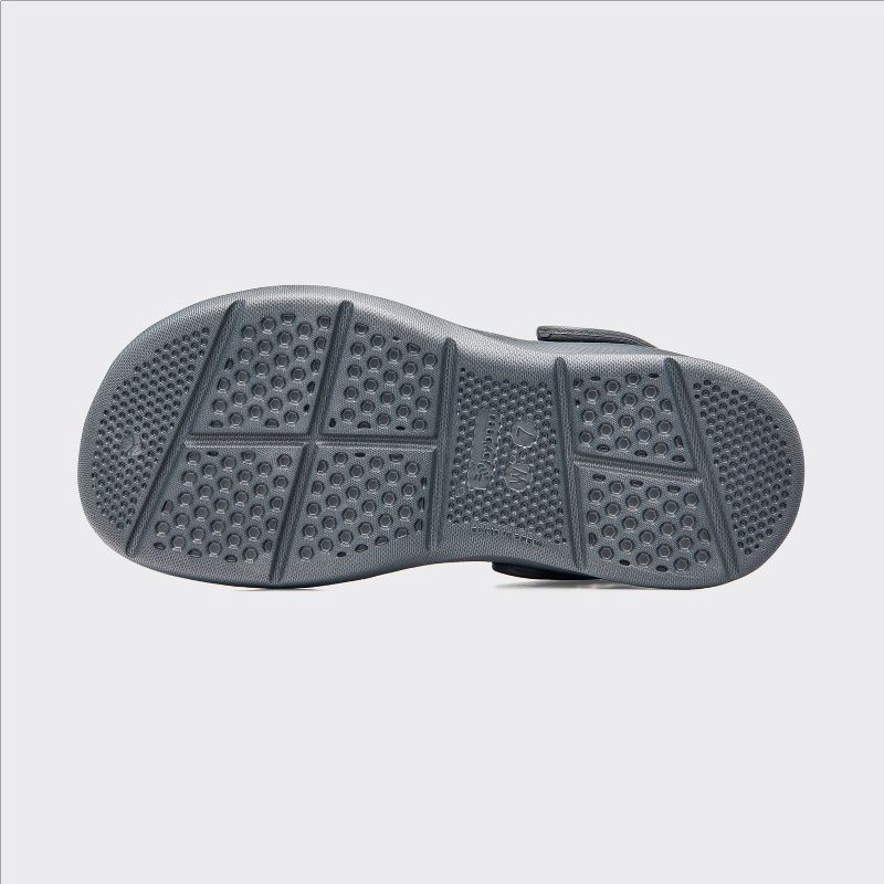 slide 5 of 5, Joybees Men's Chance Clogs - Gray 9: Slip-On Sandals, Non-Marking Outsole,, 1 ct