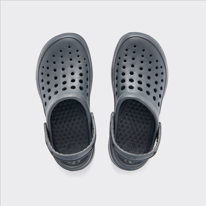 slide 4 of 5, Joybees Men's Chance Clogs - Gray 11, 2 ct