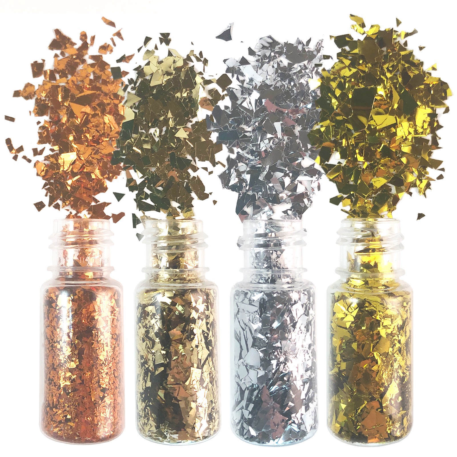 slide 2 of 2, Blue Moon Studio Uv Resin Craft Metallic Glitter Flakes Set, 14.3 gram