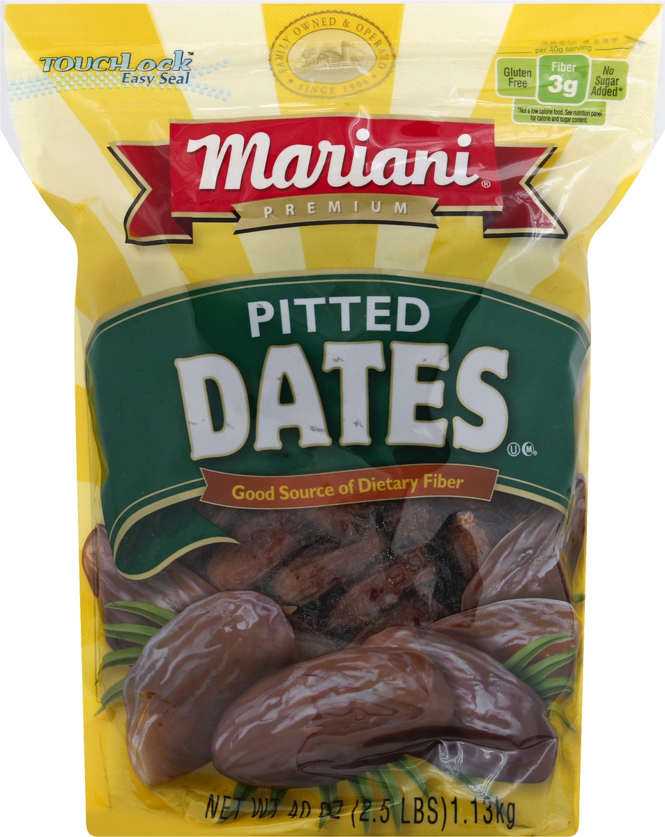 slide 4 of 7, Mariani Dried Pitted Dates Value Pack, 