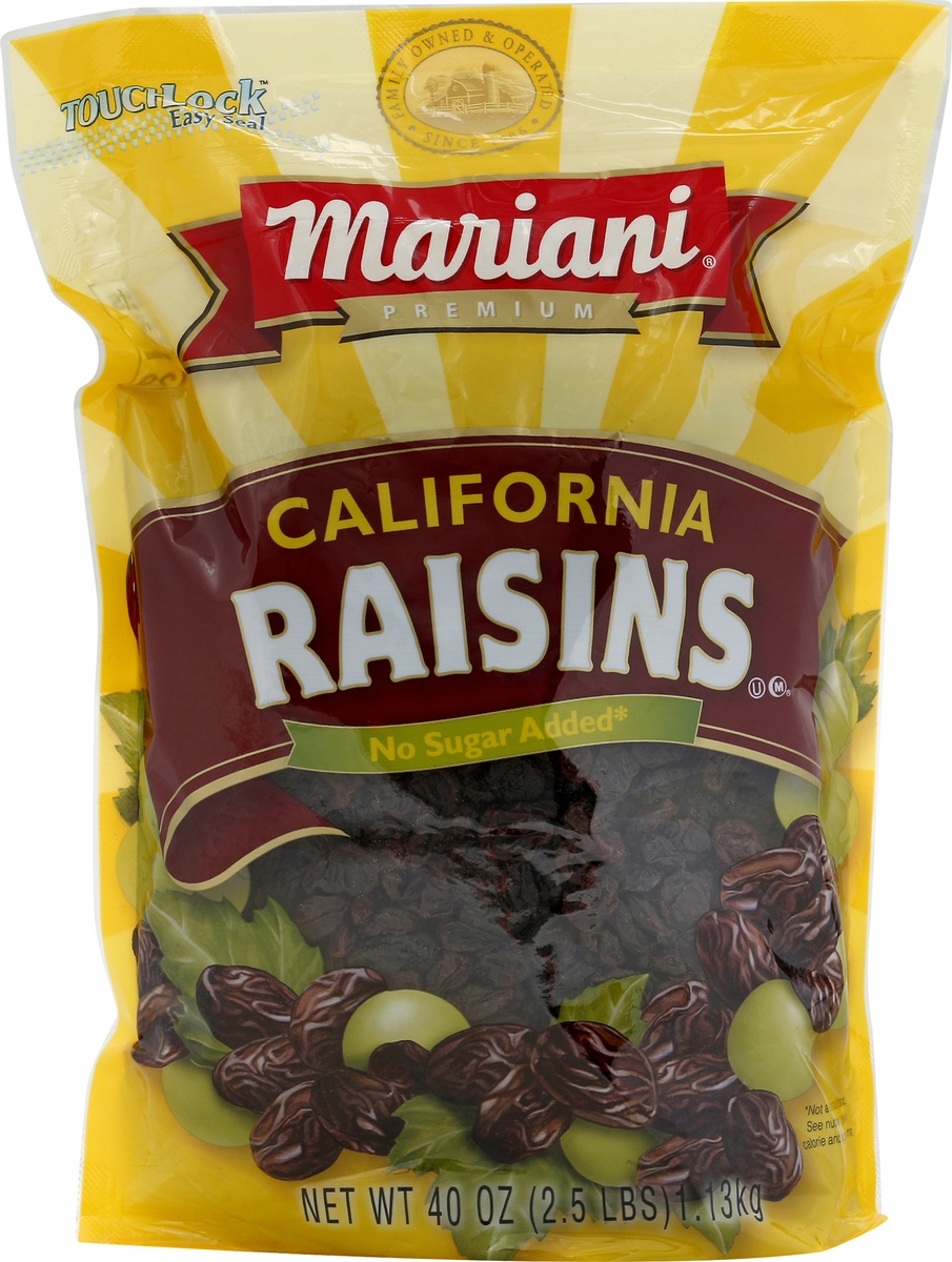 slide 4 of 7, Mariani Premium Dried Fruit Mariani California Raisins, 