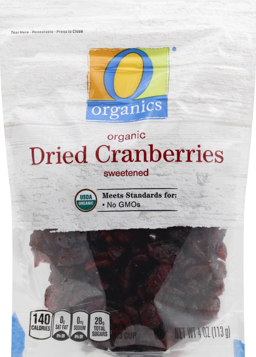 slide 6 of 9, O Orgnc Dried Cranberries, 