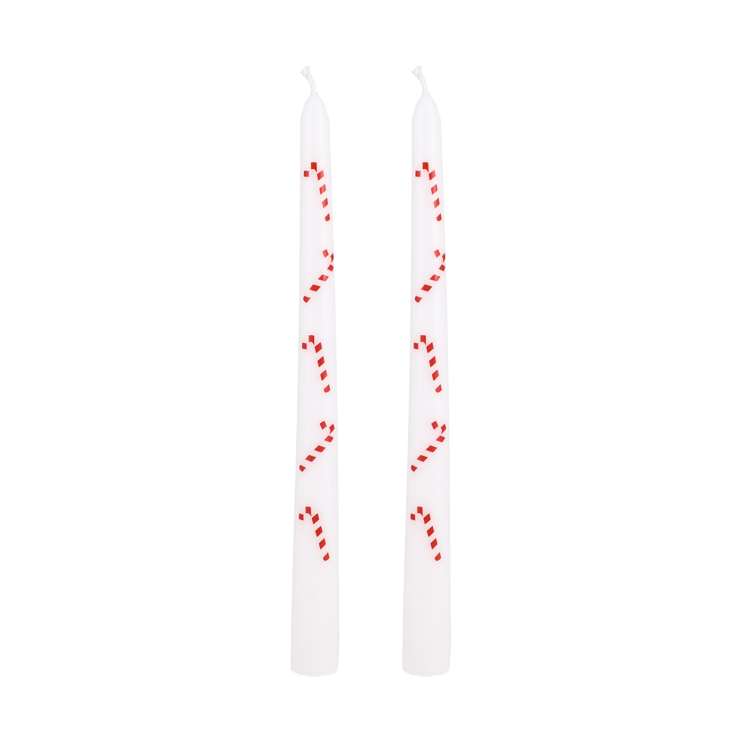 slide 3 of 3, DIG Living Candy Cane Tapers, 1 ct