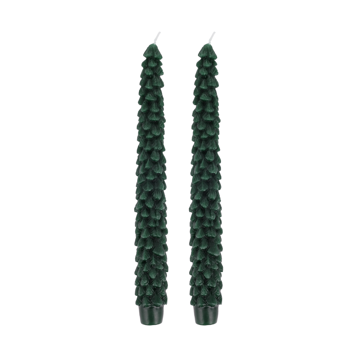 slide 1 of 2, DIG Living Green Tree Taper Candles, 1 ct