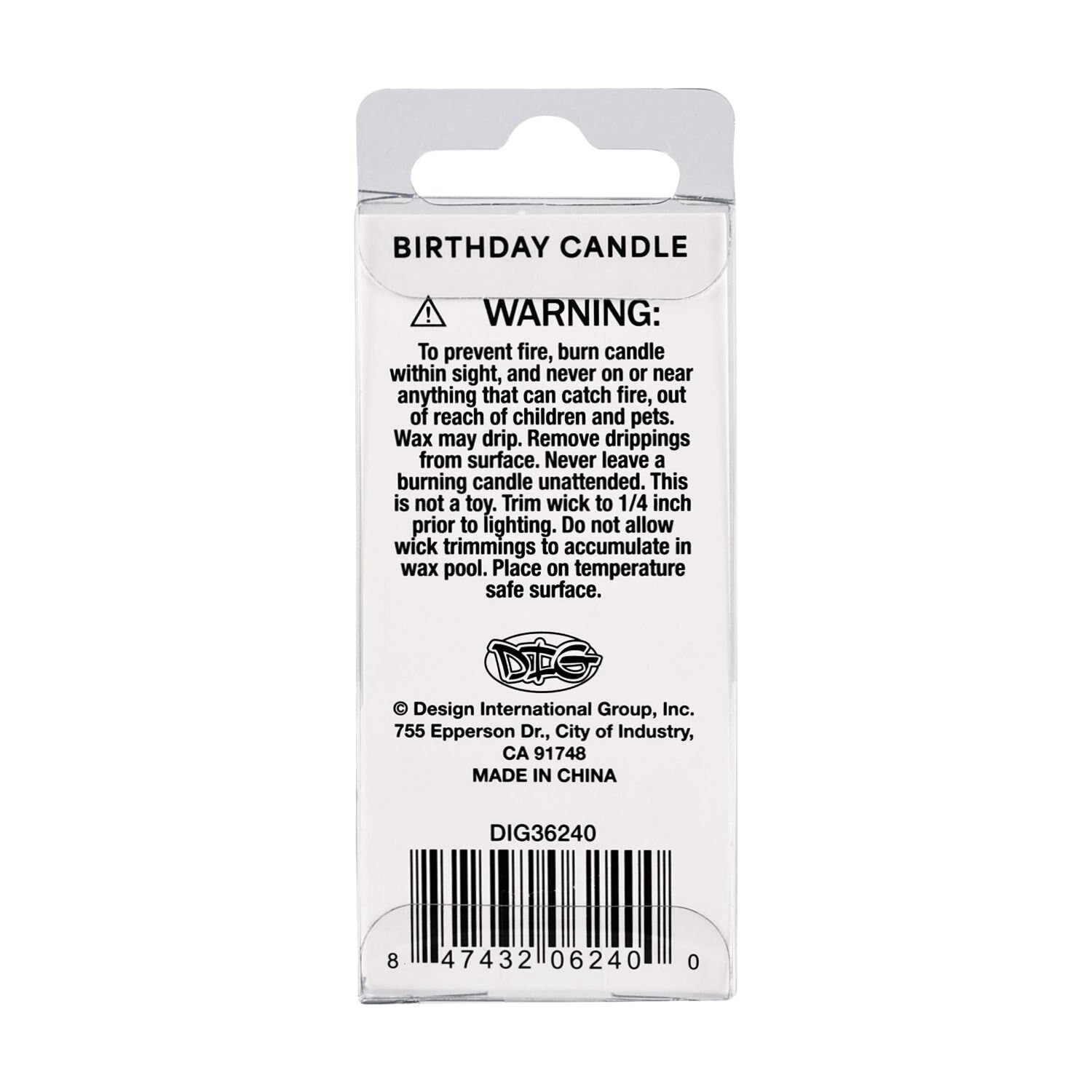 slide 2 of 2, AMSCAN Cndl Birthday Polka Dots #3, 1 ct