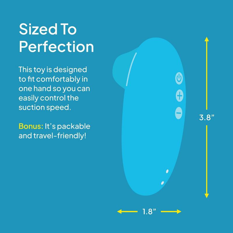 slide 7 of 11, Hello Cake Little Sucker Clitoral Stimulator, 1 ct
