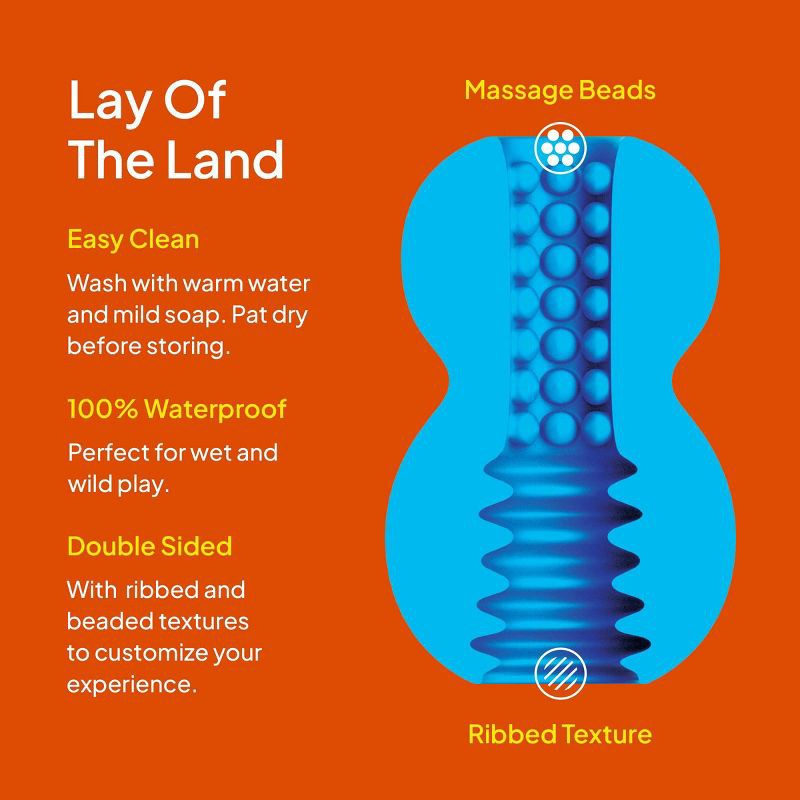 slide 5 of 11, Hello Cake Double-Sided Stroker Toy for Him, 1 ct