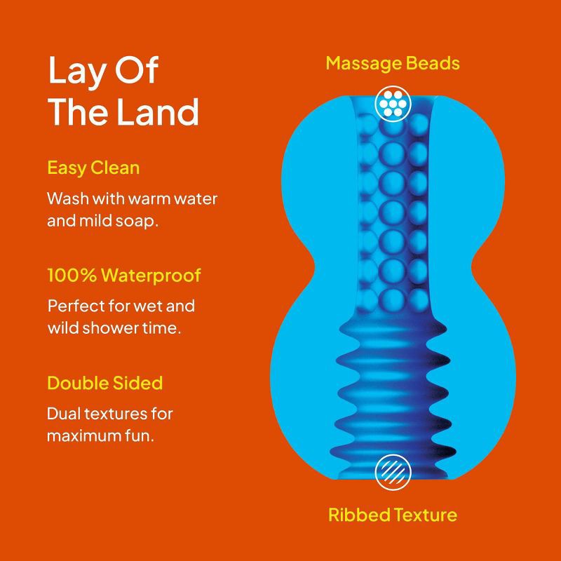 slide 6 of 11, Hello Cake Double-Sided Stroker Toy for Him, 1 ct