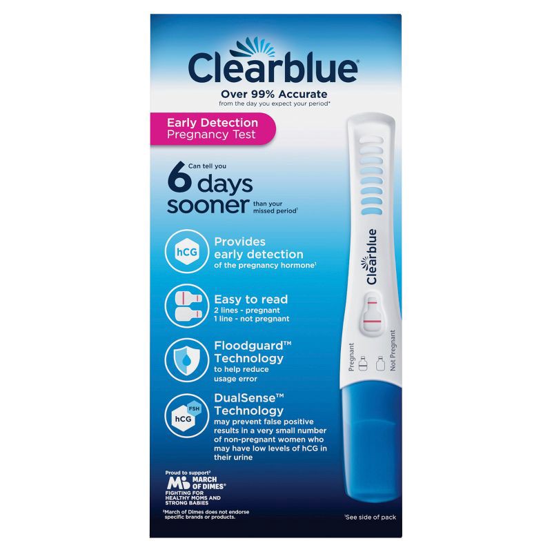 slide 14 of 14, Clearblue Early Detection Pregnancy Tests - 5ct, 5 ct