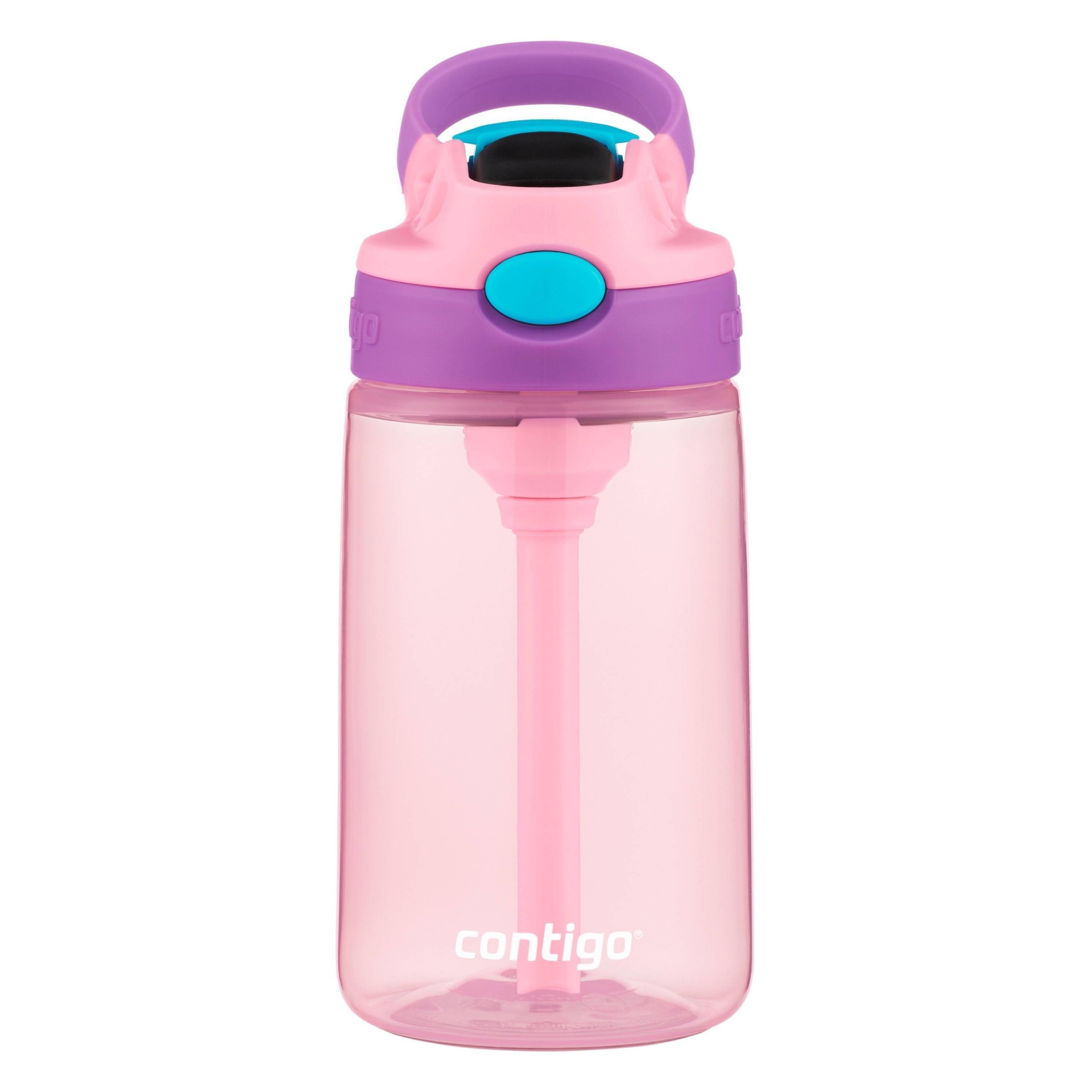 Contigo Kids Straw Water Bottle with Autospout Lid, 14oz
