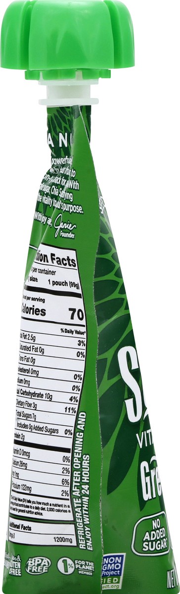 slide 7 of 9, Mamma Chia Organic Chia Squeeze Vitality Snack Green Magic, 3.5 fl oz