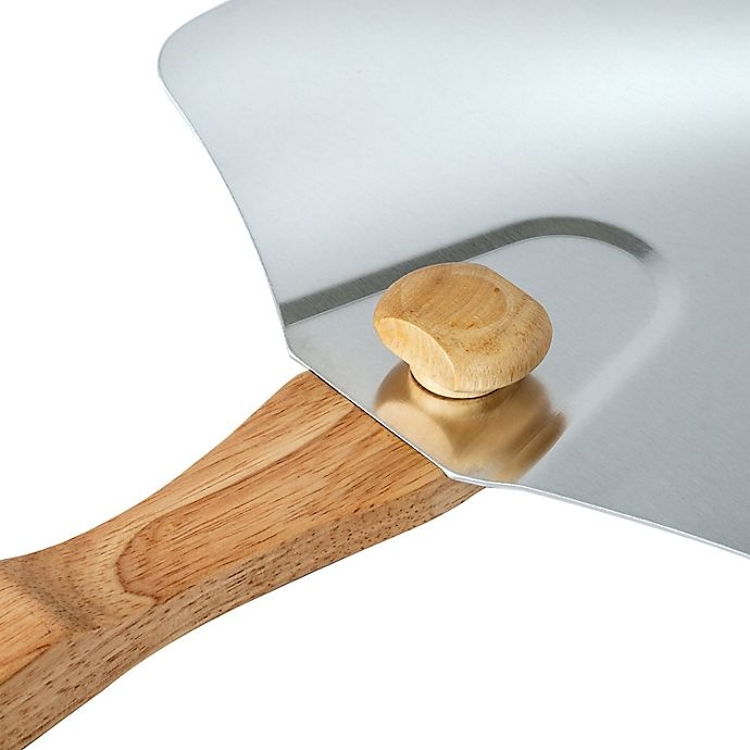 slide 4 of 9, Honey-Can-Do Folding Pizza Peel with Handle, 12 in