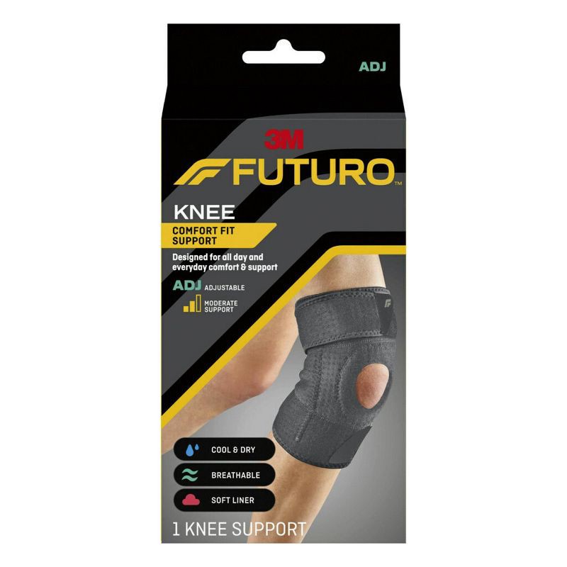 slide 2 of 11, FUTURO Comfort Fit Knee Support, 1 ct