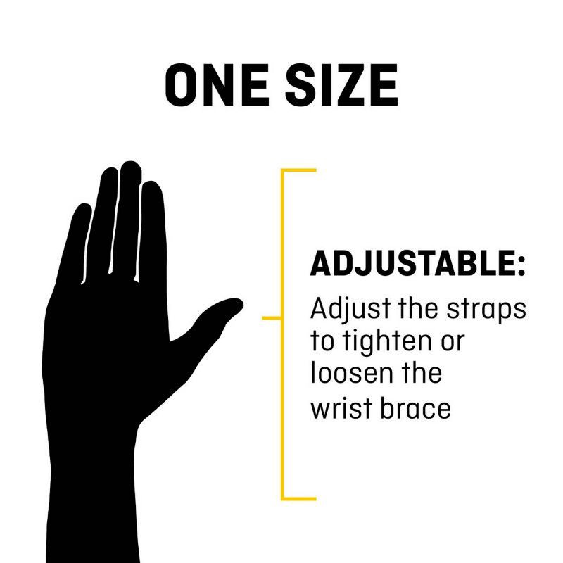 slide 9 of 10, FUTURO Comfort Fit Wrist Support, Adjustable Everyday Wrist Brace - 1pk, 1 ct