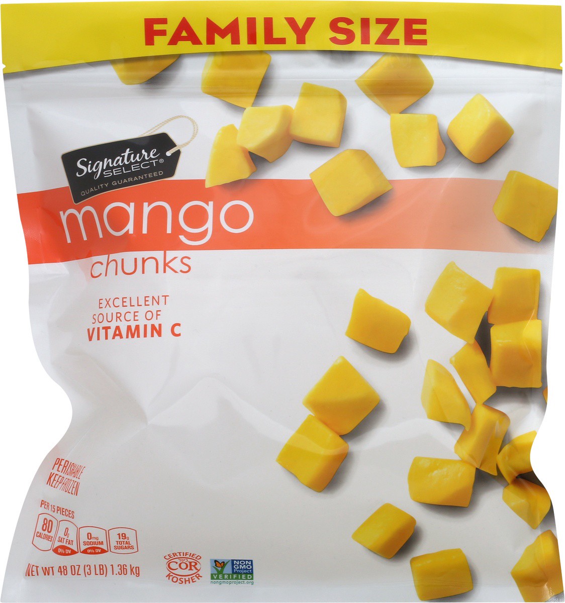 slide 7 of 7, Signature Select Mango 48 oz, 48 oz